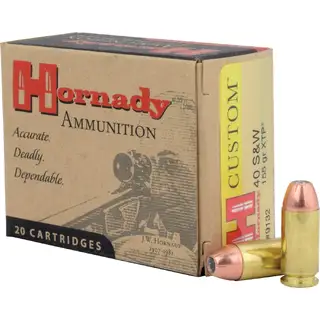 Hornady Custom 40 S&W 155gr XTP