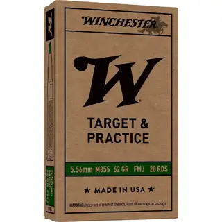 Winchester 5.56 62gr FMJ